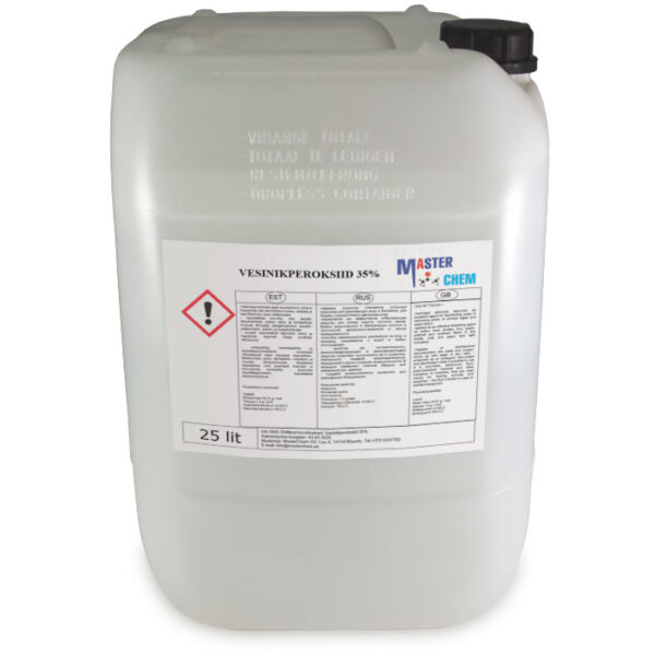 Vesinikperoksiid 50% (CAS 7722-84-1) 25l MaterChem
