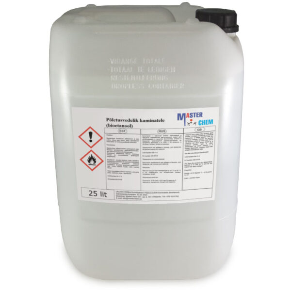 Põletusvedelik kaminatele (bioetanool) 25l MaterChem