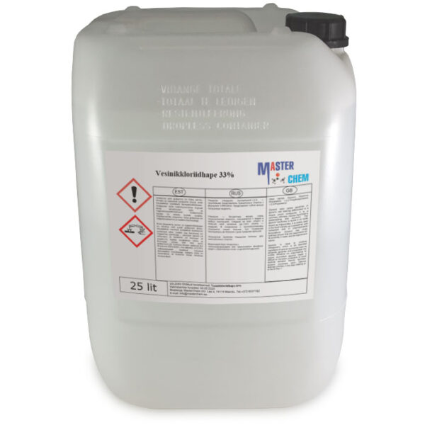 Hydrochloric Acid 33%, 37% 25l MaterChem