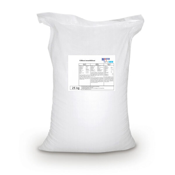 Glükoosmonohüdraat (CAS 5996-10-1) 25kg-MasterChem