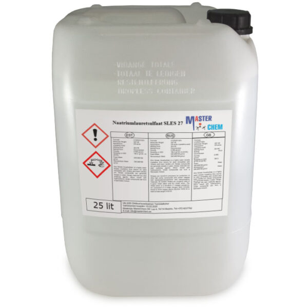 Sodium laureth sulfate (SLES) 27 (CAS 68891-38-3) 25l MasterChem