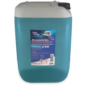 Klaasipesu kontsentraat (talvine) Ethanol E96, 25 L kanister