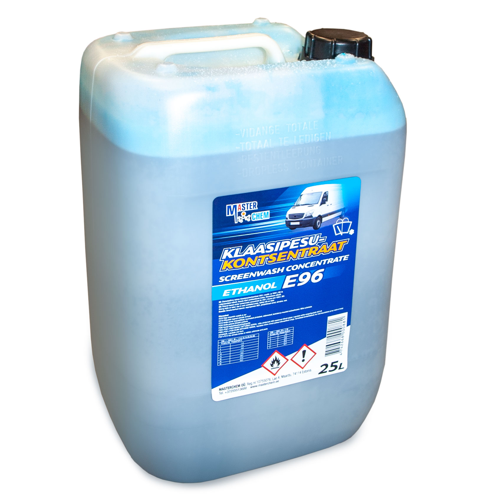 MasterChem klaasipesukontsentraat (Talv) Ethanol E96